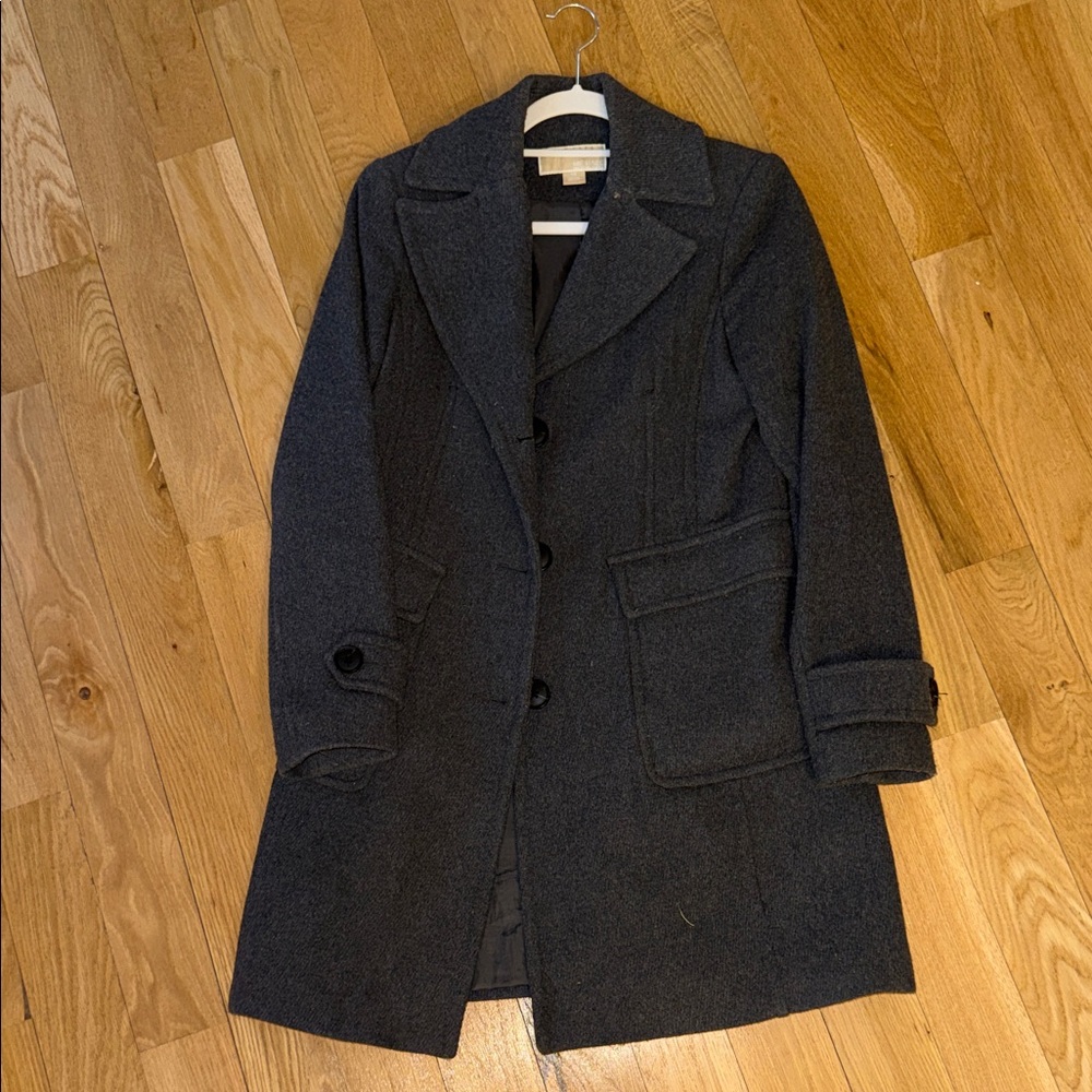 Michael Kora Classic Gray Women's Pea Coat